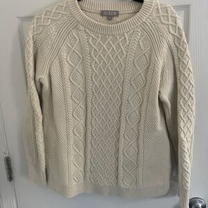 Jcrew Cotton Cableknit Sweater